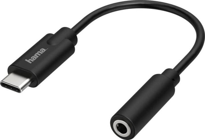 Hama Audio-Adapter, USB-C-Stecker - 3,5-mm-Klinke-Buchse, Stereo