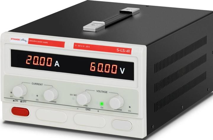 Stamos Laboratory Power Supply - 0-60 V - 0-20 A DC - 1,200 W