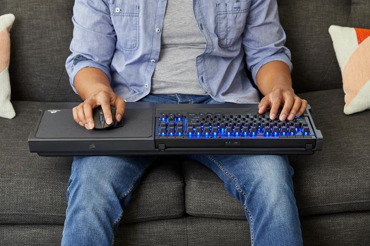 Actual product image Corsair K63 Lapboard