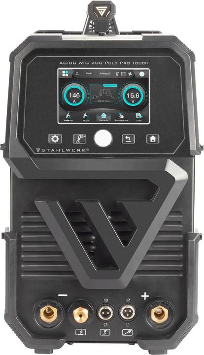 Actual product image Stahlwerk AC/DC TIG 200 Puls Pro Touch fully equipped gas-shielded arc welder