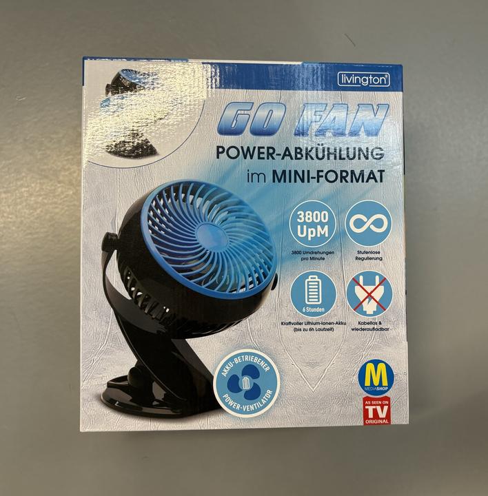 Actual product image Livington Go Fan (70 dB)