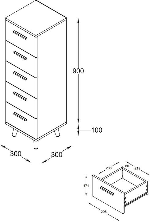 Nährwerte und Zutaten VCM Landos (100 x 30 x 30 cm)