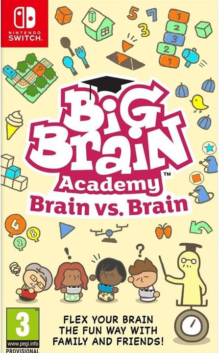 Productafbeelding Nintendo Great Brain Academy: Brein vs. Brein Switch (Switch, EN)