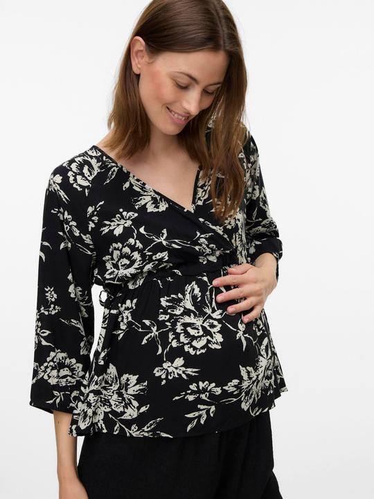 Produktbild Vero Moda Maternity Normal geschnitten V-Ausschnitt Top Bluse (L)