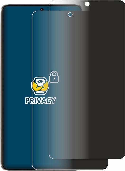 Produktbild BROTECT Sichtschutzfolie Anti-Spy Privacy Folie Blaulicht-Schutz (2 Stück, Xiaomi Poco F6)