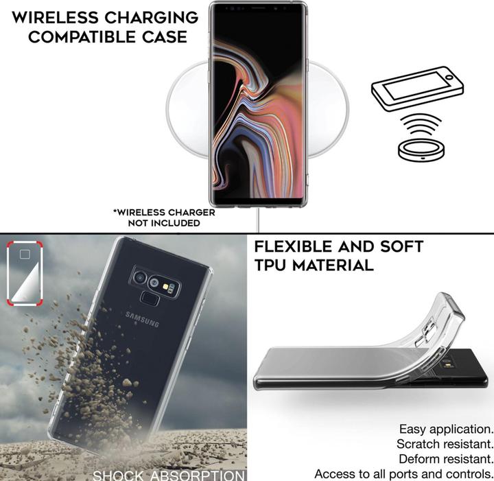 Immagine prodotto Nalia Copertura del telefono cellulare (Samsung Galaxy Note 9)
