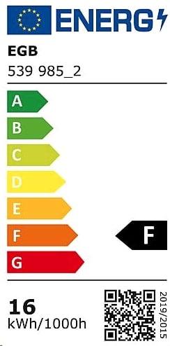Energie-Label EGB LED Linienlampe S14s L1000mm 17,W 1425lm 2700K (S14s, 17.50 W, 1425 lm, 1 x, F)
