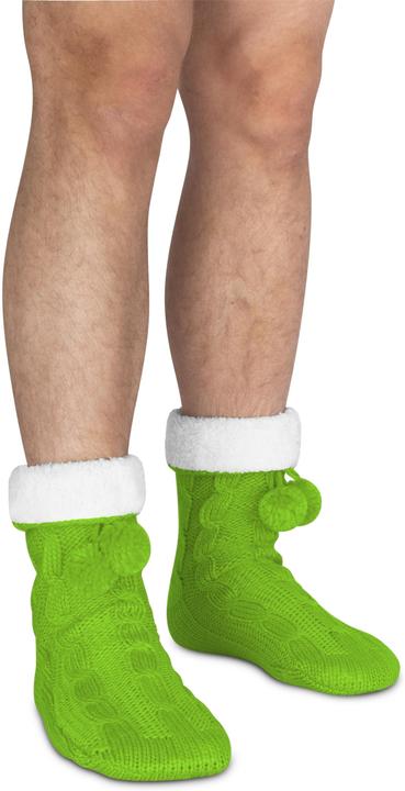 Image du produit Normani Chaussons en tricot avec pompon et ABS (Une unité par pack, 36 - 40)