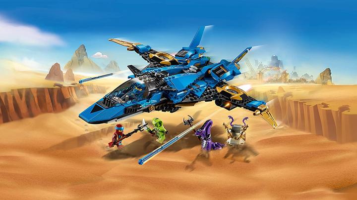 Actual product image LEGO Jay's Thunder Jet (70668, LEGO Ninjago)