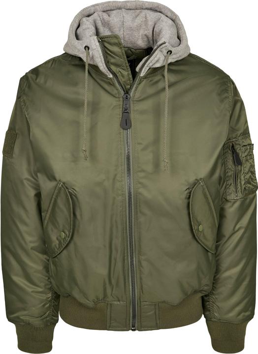 Brandit Hooded MA1 Bomber Jacket