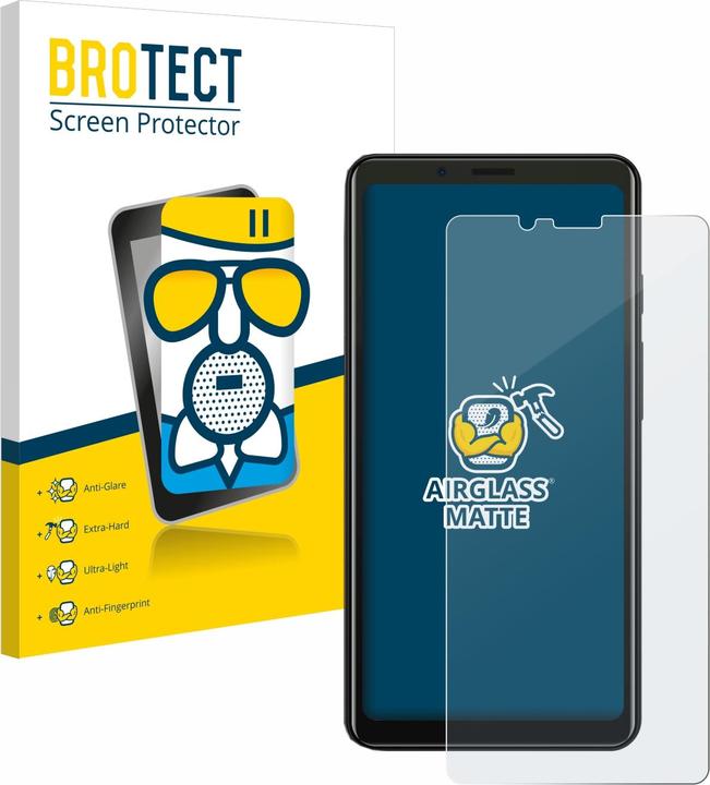 Actual product image BROTECT AirGlass Glass Matte (1 Piece, HiSense A5c)