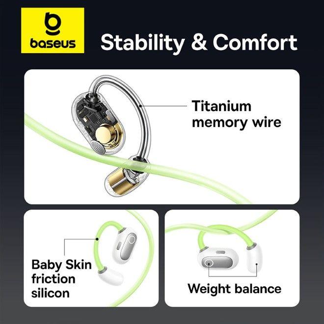 Image du produit Baseus Eli Sport 1 (pas de réduction du bruit, 7.50 h, Sans fil)