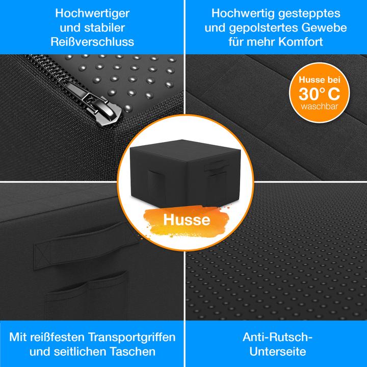 Actual product image Bestschlaf Folding mattress incl. cover & transport bag (75 x 195 cm, Foam core)
