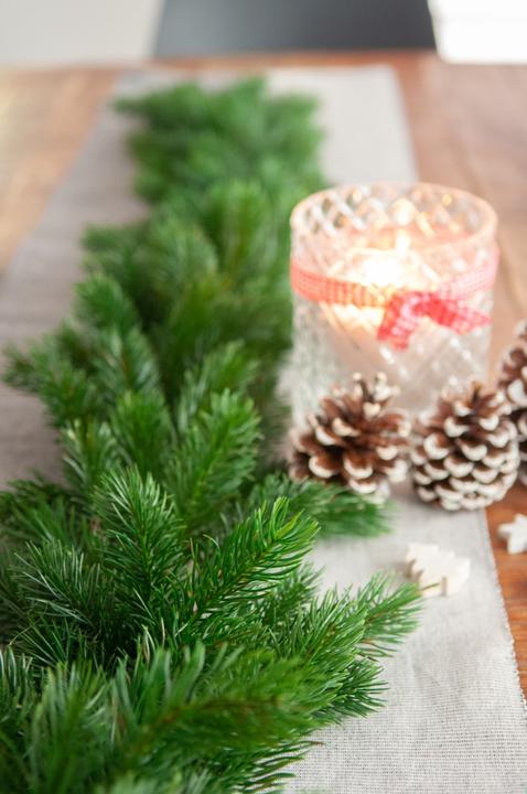 Actual product image Europalms Fir garland, artificial, 180cm (180 cm)