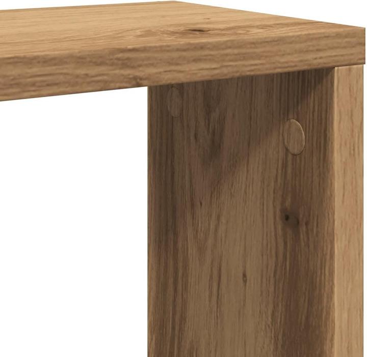 Immagine prodotto VidaXL Wandregal Hängeregal Regalwürfel Cube Lounge CD Regal 4Stk. Artisan-Eiche (30 x 15 x 30 cm)