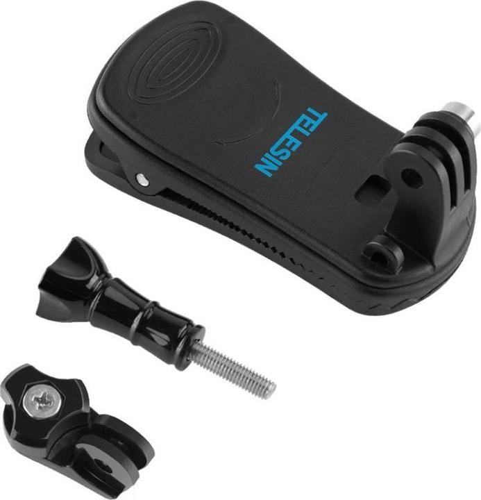 Telesin Backpack clip mount for sports cameras (GP-JFM-003) (GoPro Hero 8, DJI Osmo Action)
