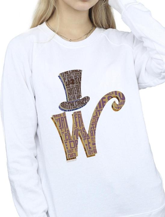 Produktbild Willy Wonka & the Chocolate Factory W Logo Hat Sweatshirt (5XL)