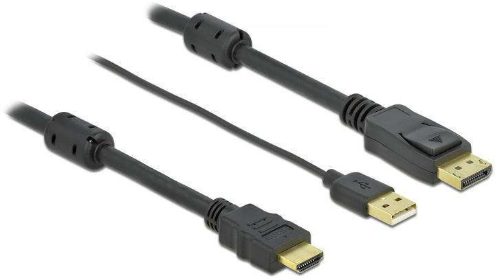 Produktbild Delock HDMI (Typ A) — DisplayPort (10 m, DisplayPort, HDMI)