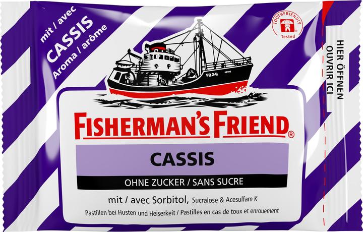Actual product image Fisherman's Friend Cassis (1 pcs., 25 g)