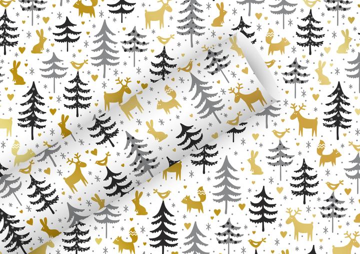 Braun + Company Carta da regalo 1,5mx70cm (Carta da regalo, 1 x)