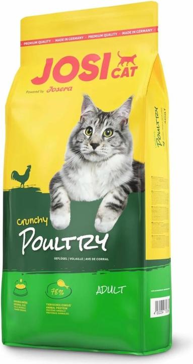 Produktbild Josera JosiCat Crunchy Chicken 10kg (Adult, 1 Stk., 10000 g)