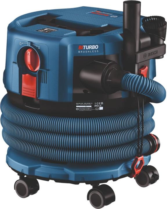 Actual product image Bosch Professional GAS 18V-12 MC cordless hoover, solo version (Wet dry vacuum cleaner)