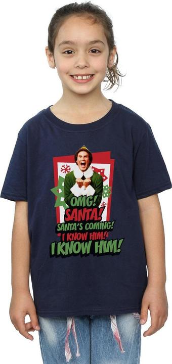 Image du produit Elf - T-shirt OMG SANTA - Fille (152, 158)
