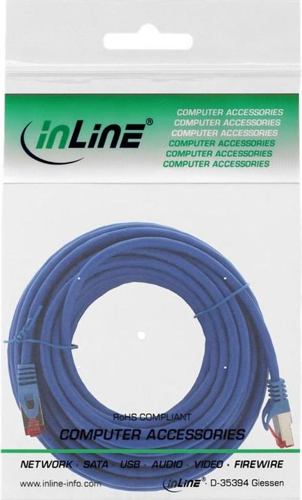 Actual product image InLine Patch cable (S/FTP, CAT6, 15 m)