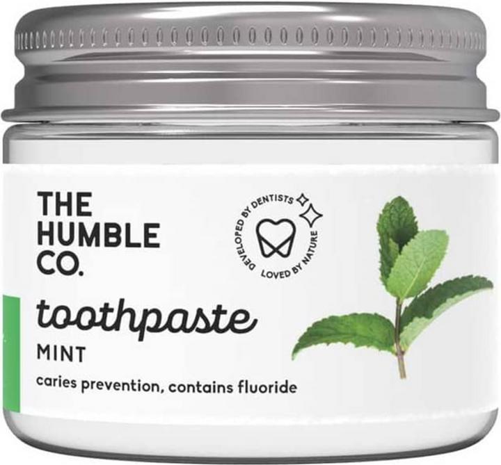 The Humble Co. Toothpaste in glass jarFresh (50 ml)