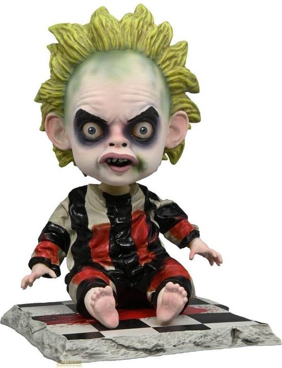 Immagine prodotto Neca Beetlejuice Beetlejuice Head Knocker bobblehead figure Baby Beetlejuice 16 cm
