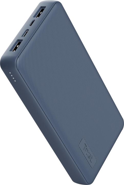 Immagine prodotto Trust POWER BANK USB 20000MAH/PRIMO BLU 25026 (20000 mAh, 15 W, 74 Wh)