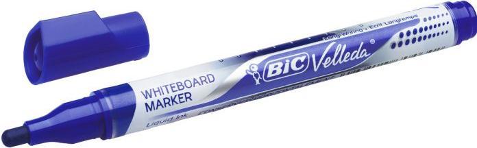 Image du produit Bic Marqueur pour tableau blanc Velleda (Bleu clair, Lila, Rose, Bleu foncé, 4.20 mm)