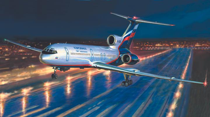 Produktbild Tamiya 1:144 Tupolev TU-154M Airliner