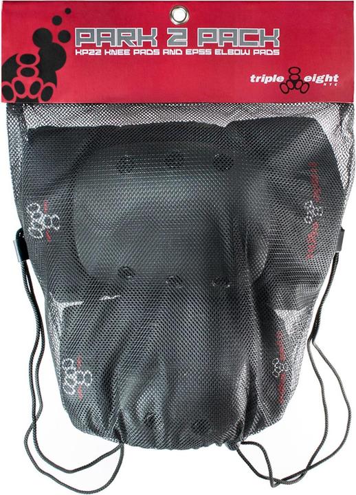 Immagine prodotto Triple 8 Parco 2-Pack (L, Ginocchiera, Protettori gomito)