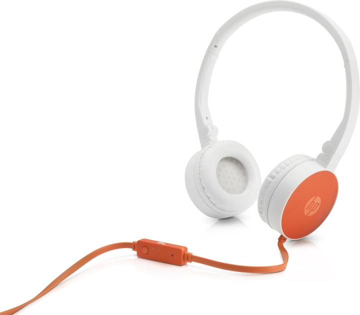 Productafbeelding HP H2800 Oranje Hoofdtelefoon (Bedraad)