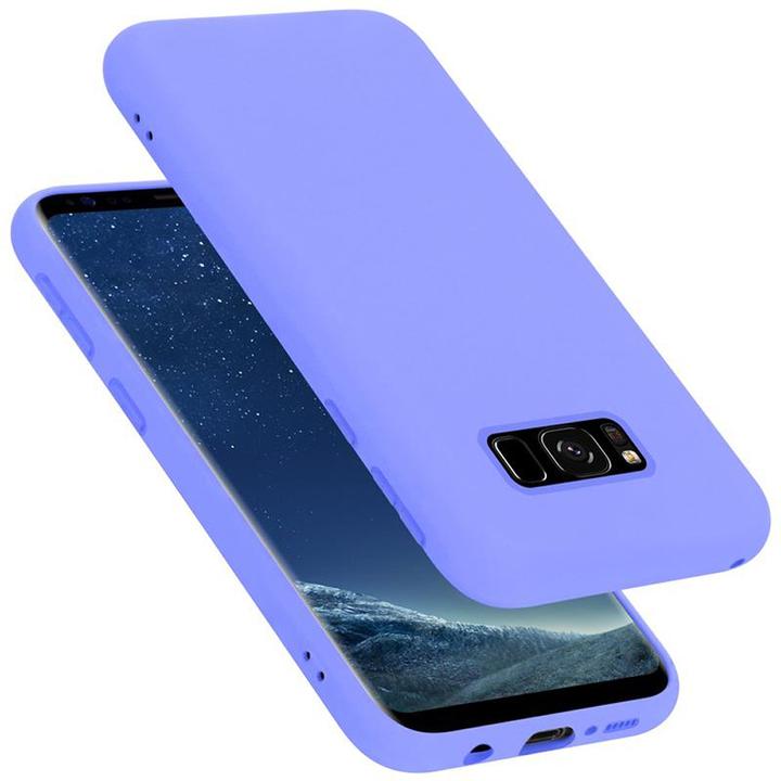 Actual product image Cadorabo TPU Liquid Silicone Case Cover (Samsung Galaxy S8+)