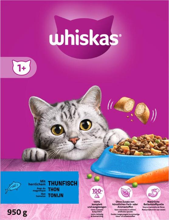 Immagine prodotto Whiskas Alimento secco Adult Tonno, 950 g (Adulto, 1 pz., 950 g)