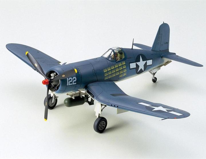Actual product image Tamiya 1:48 WWII US Vought F4U-1A Corsair