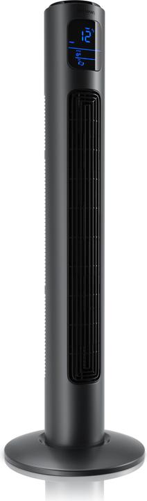 Brandson Tower fan, DC, quiet & efficient, 12 speeds, timer, oscillation, remote control, grey (50 dB)