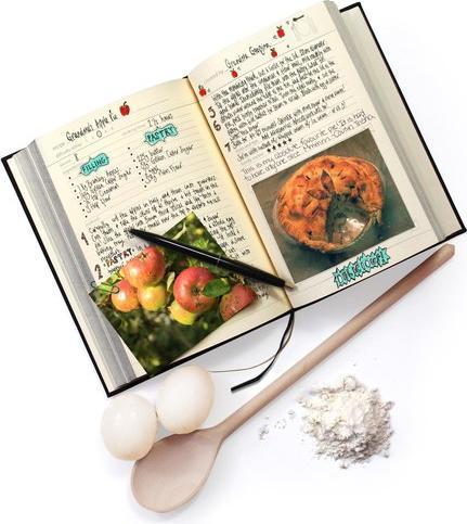 Image du produit Suck UK Mon livre de cuisine familial (16 x 22 cm, À rayures, Non contraignant)