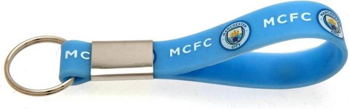 Produktbild Manchester City FC Silikon Schlüsselanhänger
