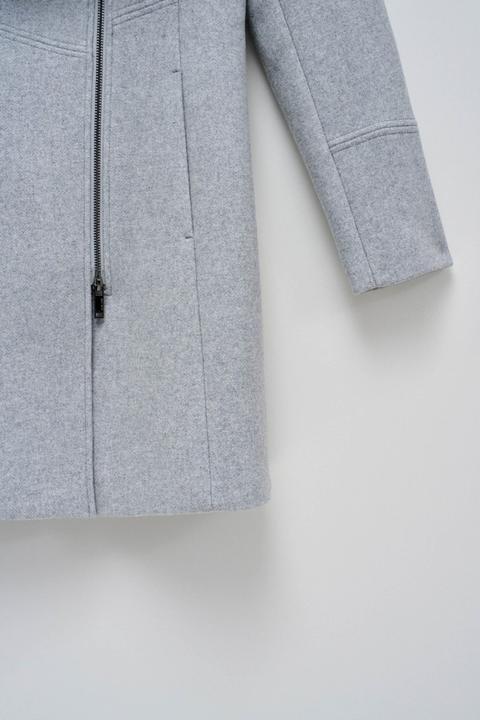 Produktbild Salsa Jeans Wool Coat With Fur Collar (M)