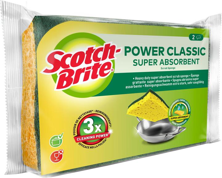 Produktbild Scotch-Brite Classic Naturfaser Reinigungsschwamm (2 Stk.)
