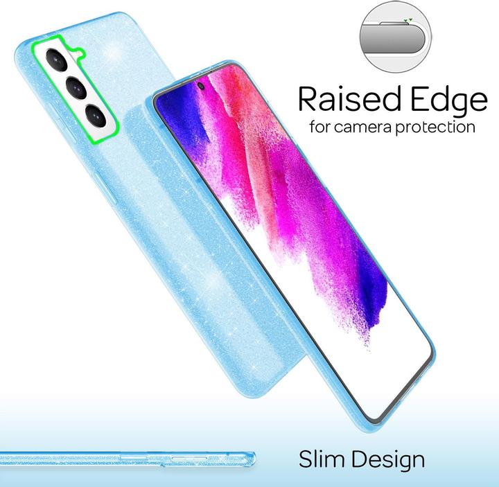 Produktbild Nalia Glitzer Handyhülle (Samsung Galaxy S21 FE)