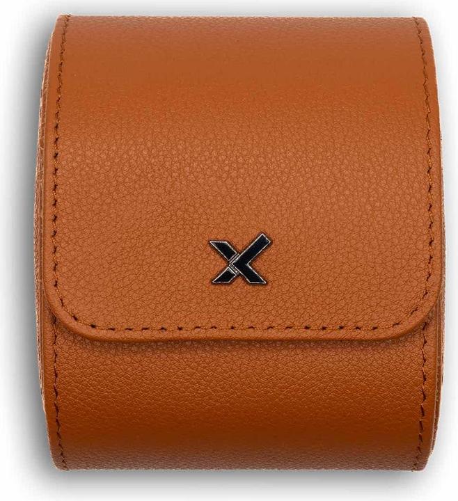 Actual product image Luxcessory Gentleman watch roll with tracker for 1 watch