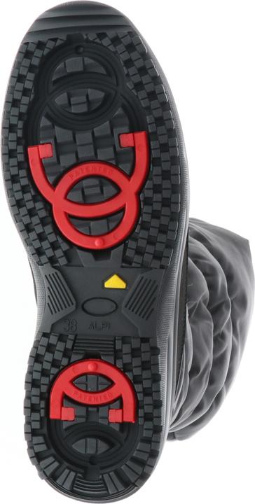 Produktbild Vista Damen Halbschaft Winterstiefel Snowboots Plateau EISKRALLEN schwarz (41)