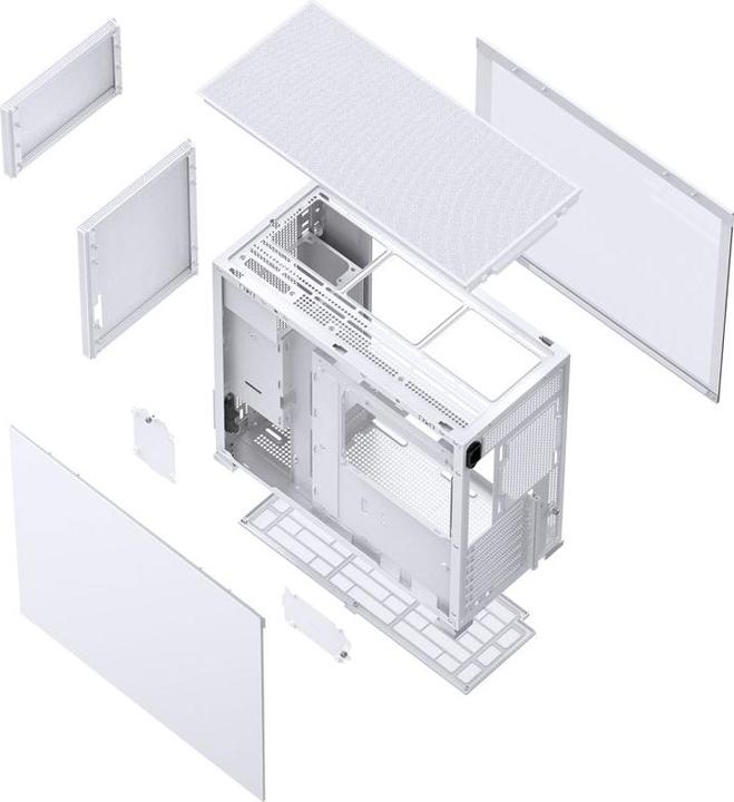 Produktbild Jonsbo D41 MESH White (ATX, mATX, Mini-ITX, Mini-ATX)