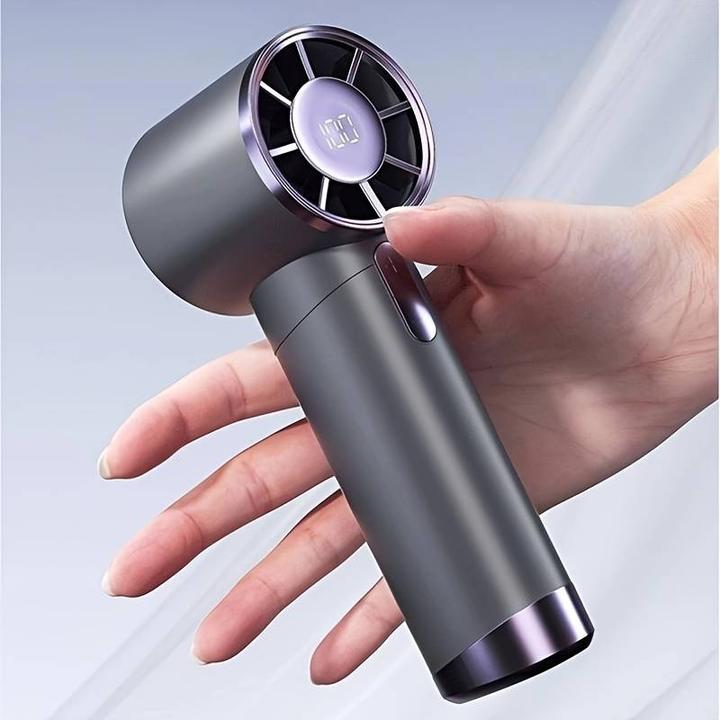 Image du produit PhoneLook Ventilateur portable puissant compact à 100 vitesses avec affichage LED