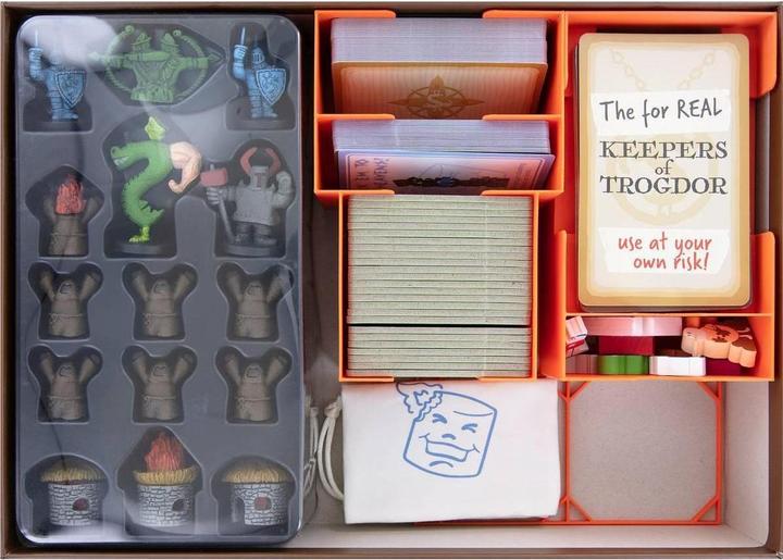 Produktbild Feldherr ORG127 - Organizer für Trogdor!! The Board Game - Deluxe Edition - Brettspielbox (Kunststoff)
