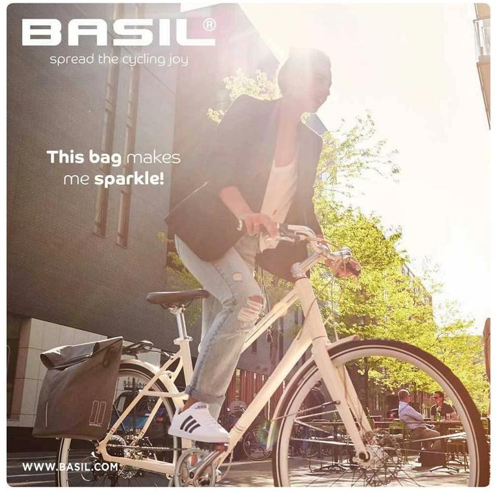 Produktbild Basil City Shopper (16 l, Gepäckträgertasche)